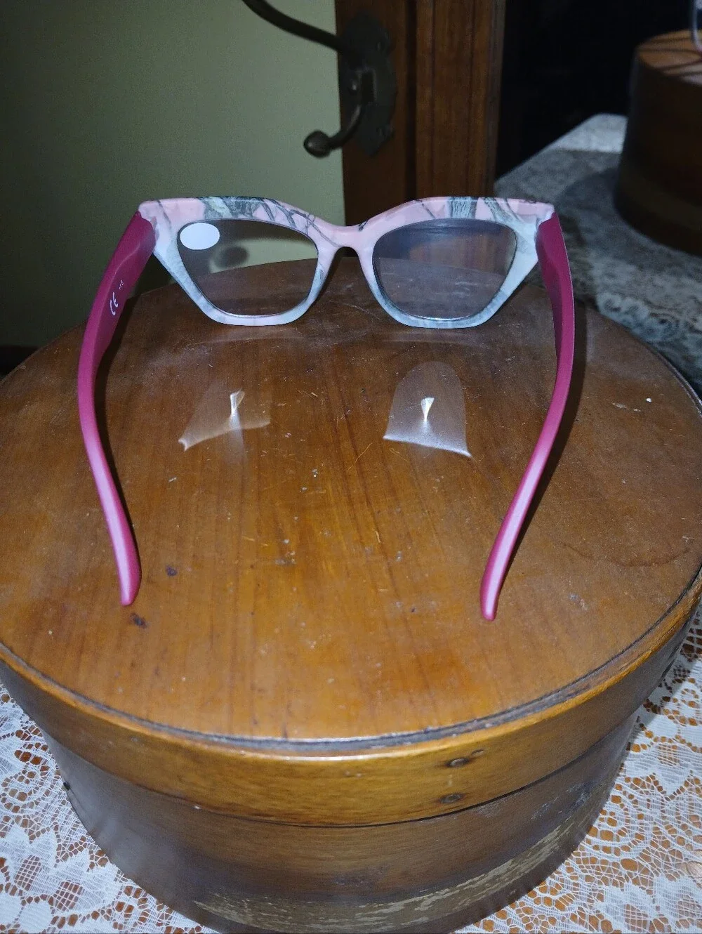 Marble Print Cat Eye Trendy Reading Glasses 1.5